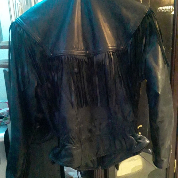 Matching Easy Riders leather jacket and pants - Picture 3 of 6